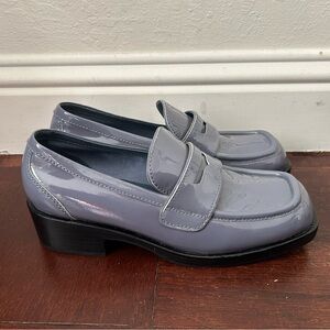 Women's Jeffrey Campbell Blue Gray Loafers